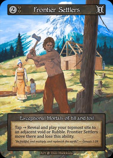 [Earth] Frontier Settlers [beta-Exceptional]